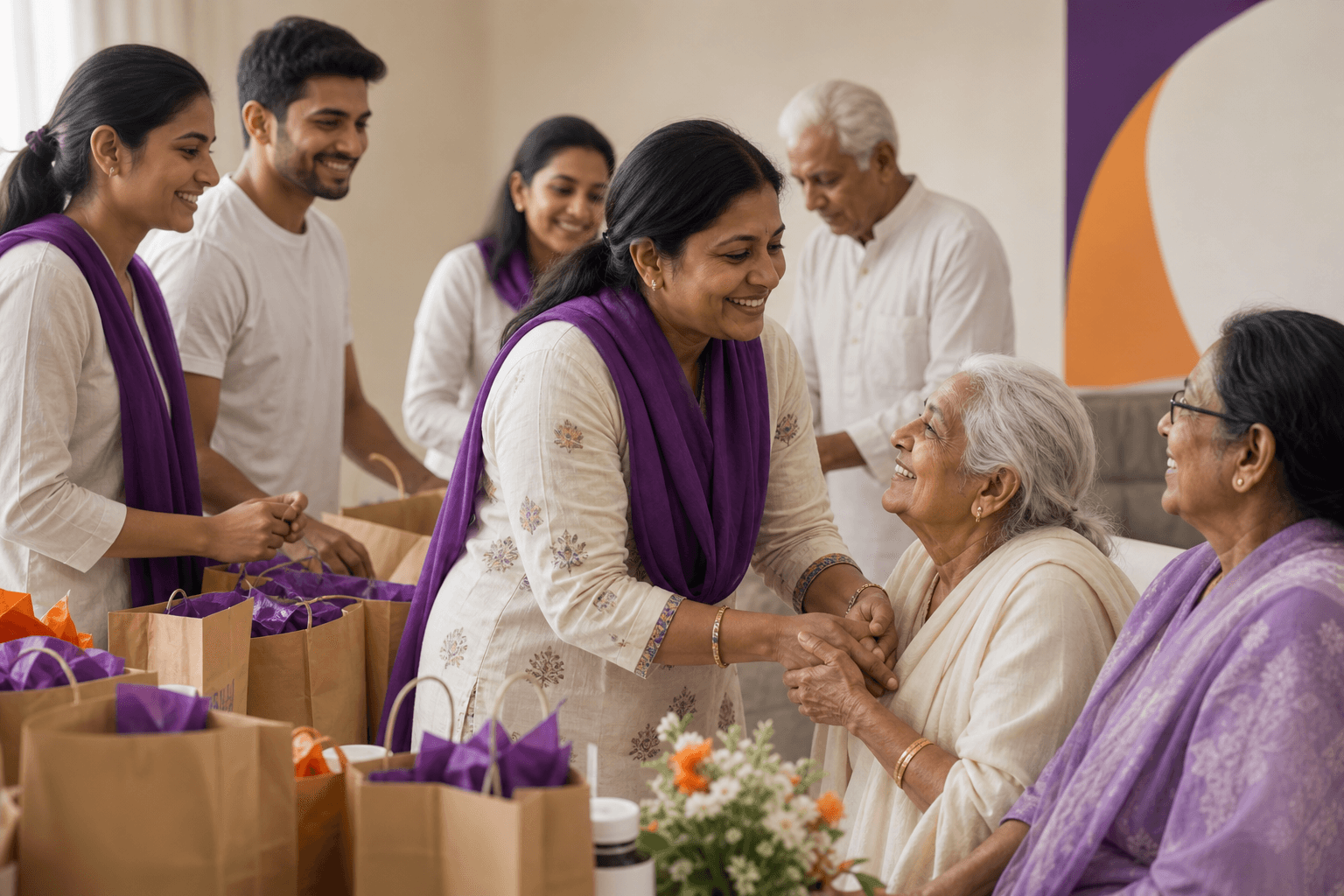 South Asian community care and foundation support