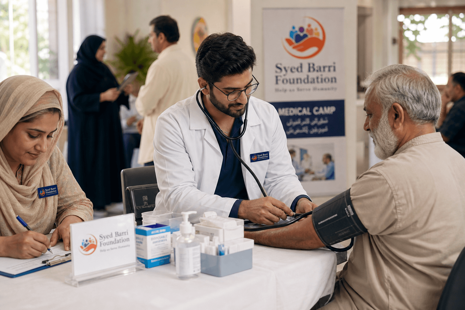 Medical Camps by Syed Barri Foundation